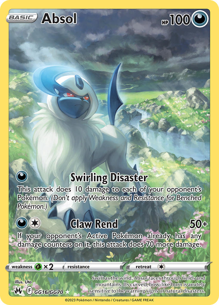 Absol GG16/GG70 Holo Rare