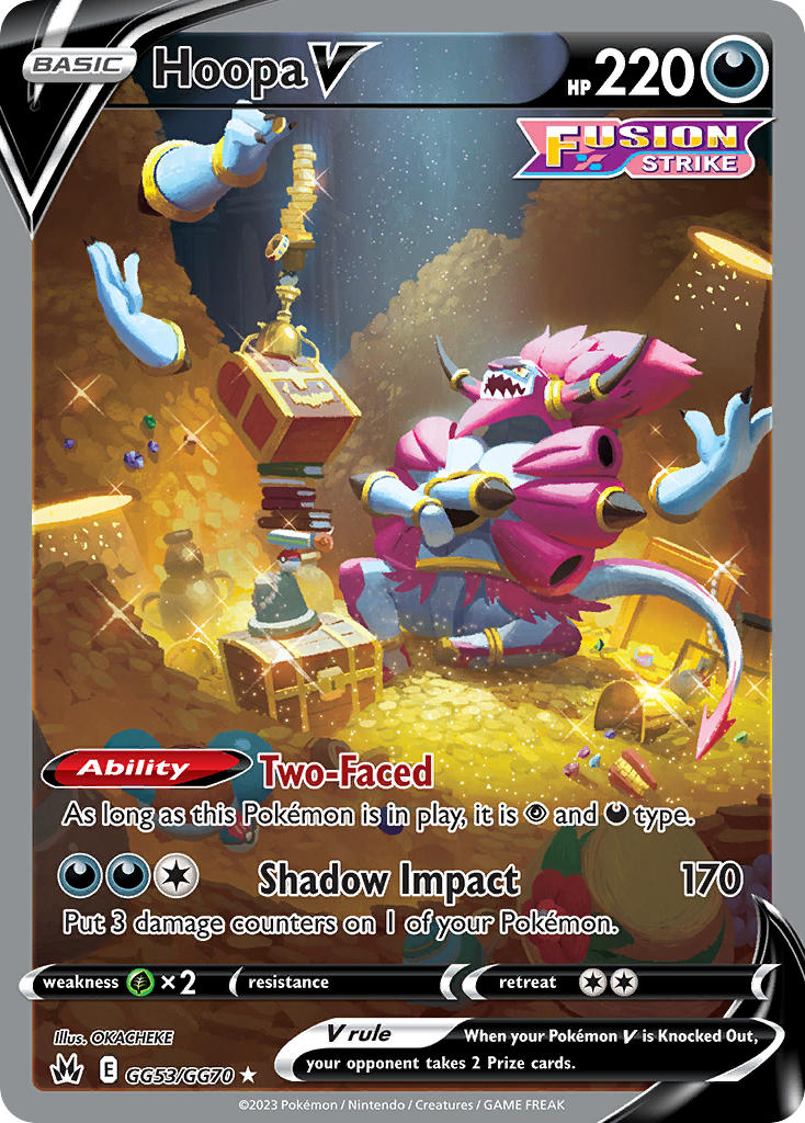 Hoopa V GG53/GG70 Holo Rare V