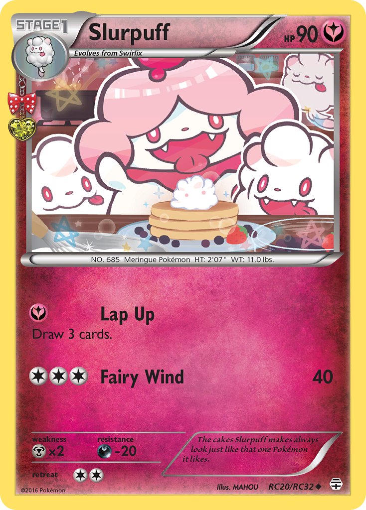 Slurpuff RC20/RC32 Reverse Uncommon - MissingNo.