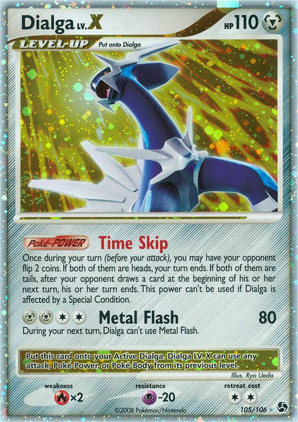 Dialga LV.X 105/106 Holo Rare LV.X - MissingNo.