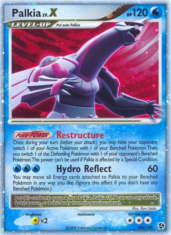 Palkia LV.X 106/106 Holo Rare LV.X - MissingNo.