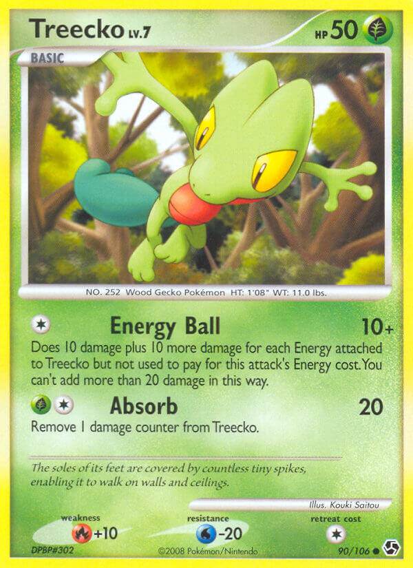 Treecko 90/106 Reverse Common - MissingNo.