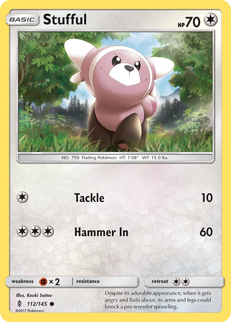 Stufful 112/145 Common - MissingNo.