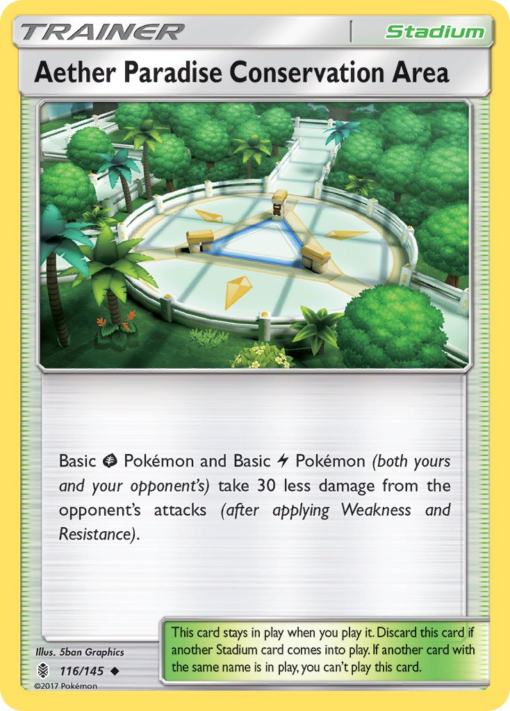 Aether Paradise Conservation Area 116/145 Uncommon - MissingNo.