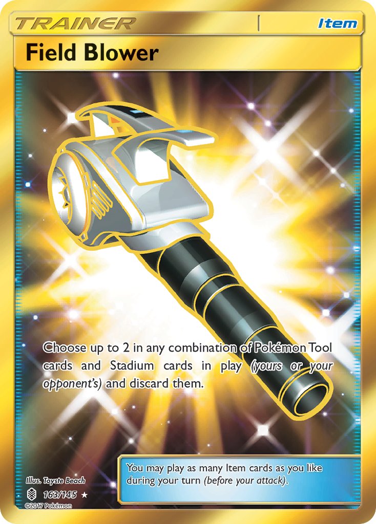 Field Blower 163/145 Gold Secret Rare - MissingNo.