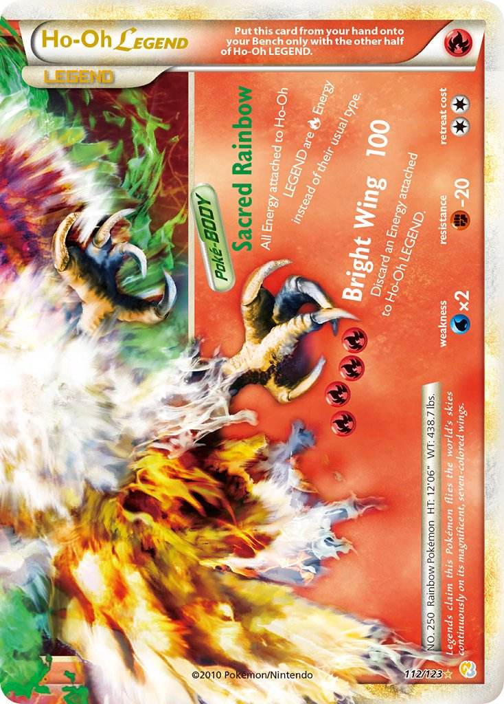 Ho-Oh Legend 112/123 Holo Legend - MissingNo.