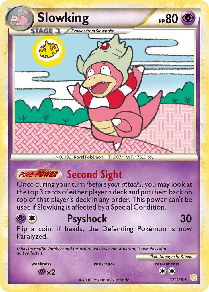 Slowking 12/123 Holo Rare - MissingNo.