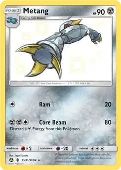 Metang SV31 Holo Rare