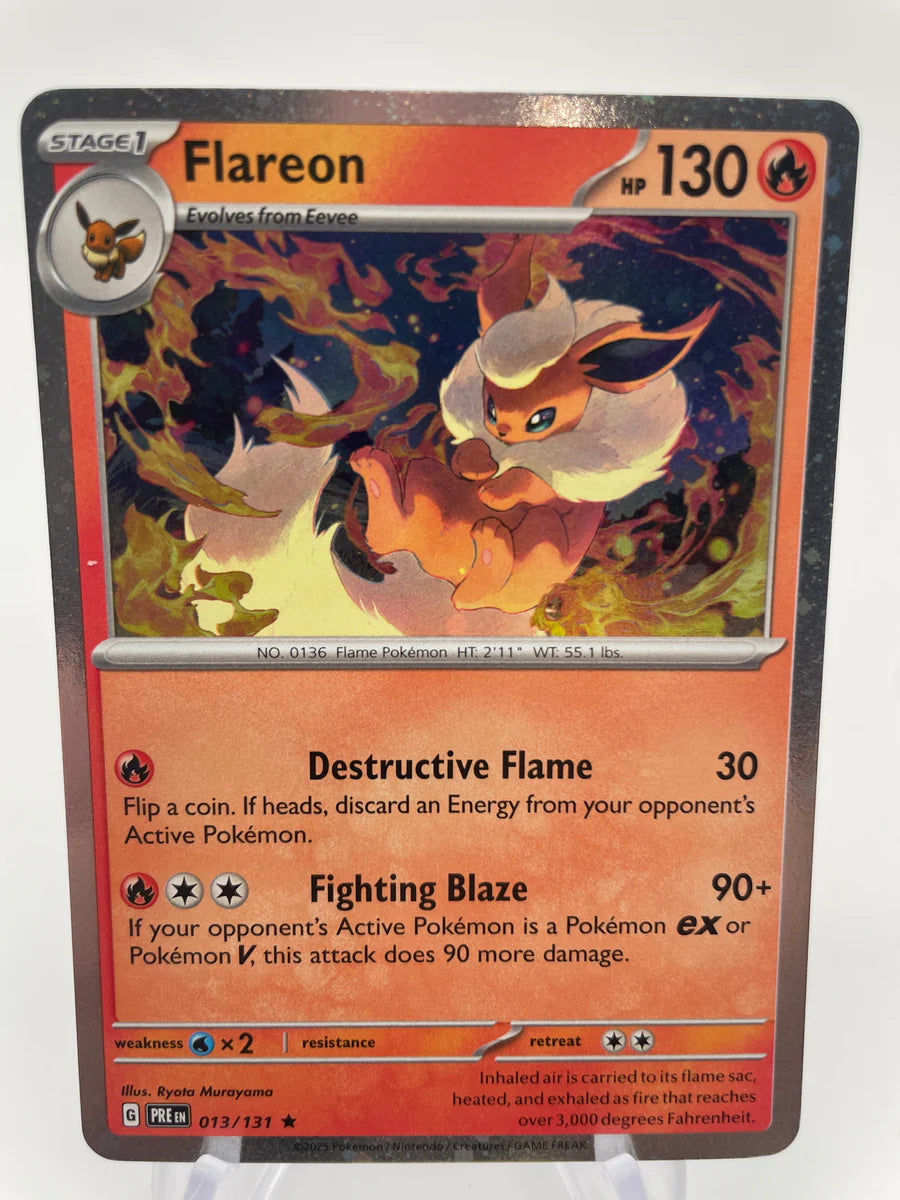 Flareon 013/131 Holo Rare Cosmo Holo Costco Exclusive - MissingNo.