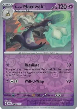Alolan Marowak 57/159 Reverse Uncommon