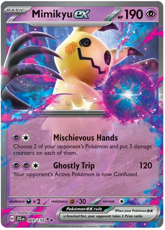 Mimikyu ex 69/159 Double Rare ex