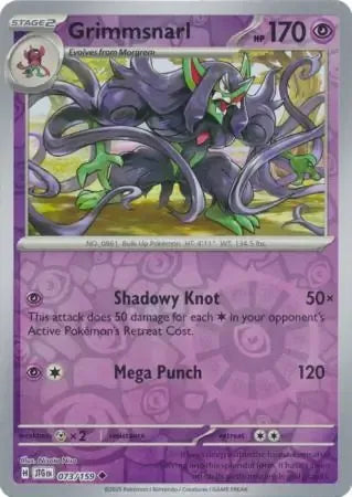 Grimmsnarl 73/159 Reverse Uncommon