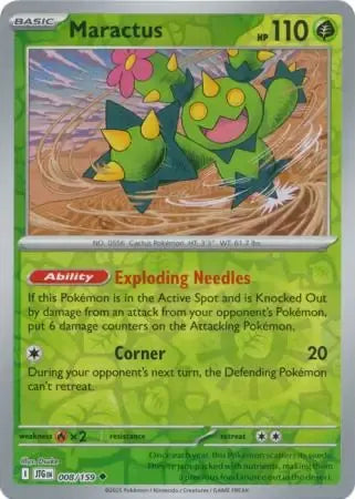 Maractus 8/159 Reverse Uncommon