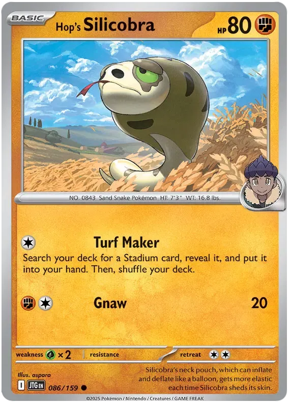 Hop's Silicobra 86/159 Common