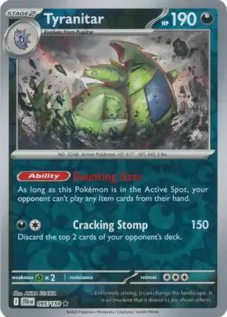 Tyranitar 95/159 Reverse Rare