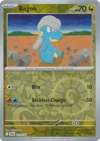 Bagon 112/159 Reverse Common