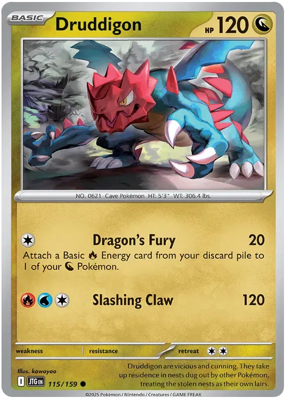 Druddigon 115/159 Common