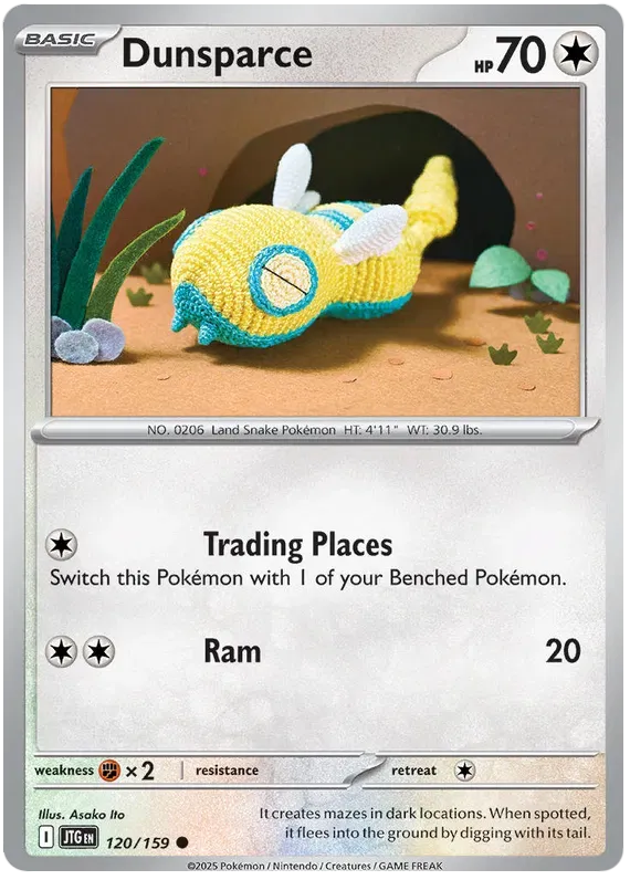 Dunsparce 120/159 Common