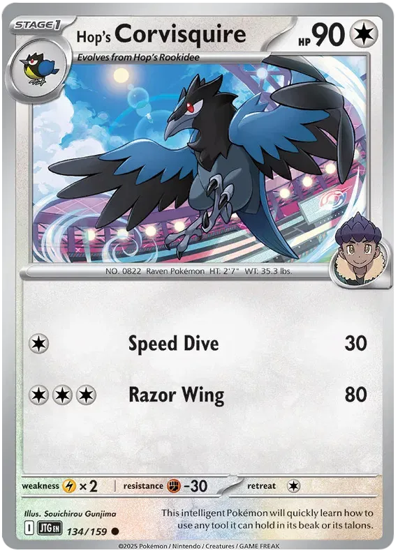 Hop's Corvisquire 134/159 Common