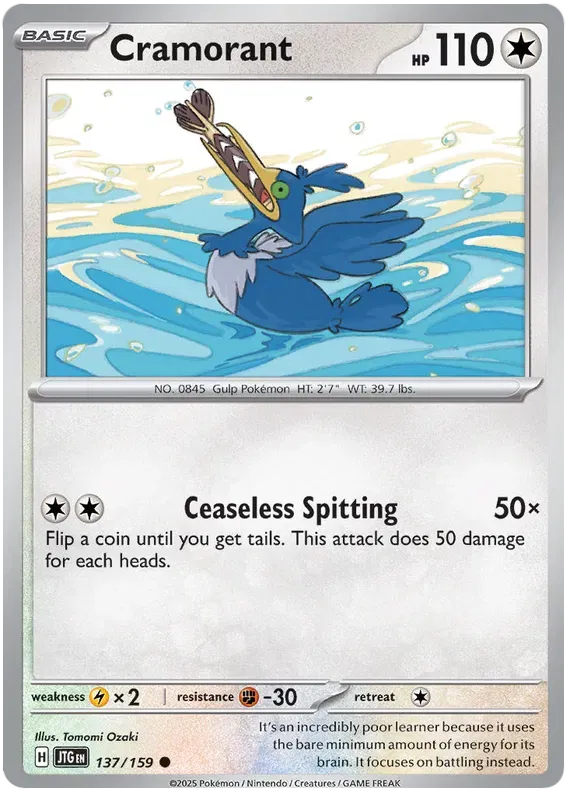 Cramorant 137/159 Common