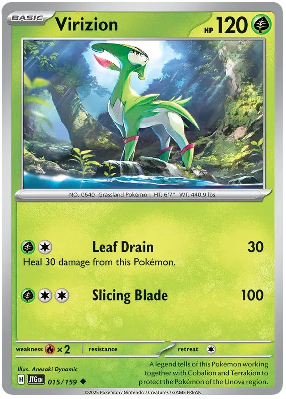 Virizion 15/159 Uncommon
