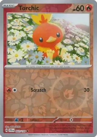 Torchic 22/159 Reverse Common