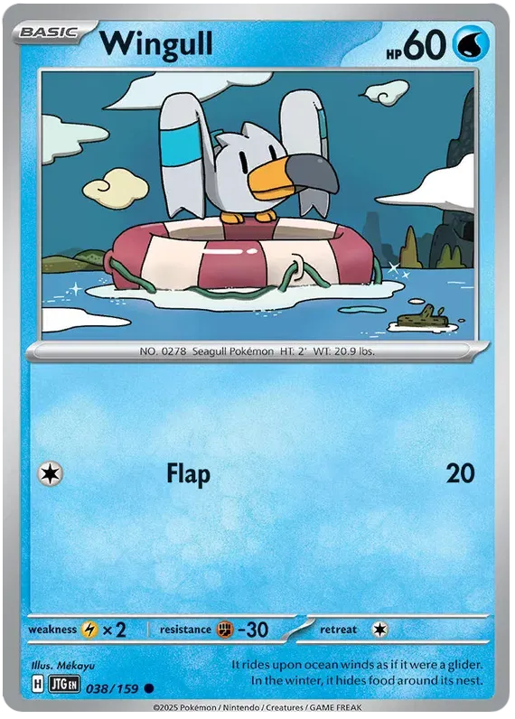 Wingull 38/159 Common