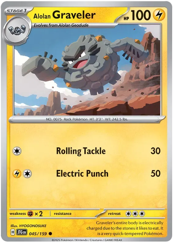 Alolan Graveler 45/159 Common