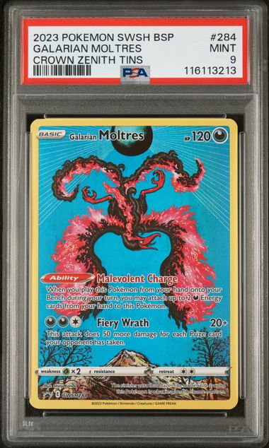 Galarian Moltress SWSH284 - MissingNo.