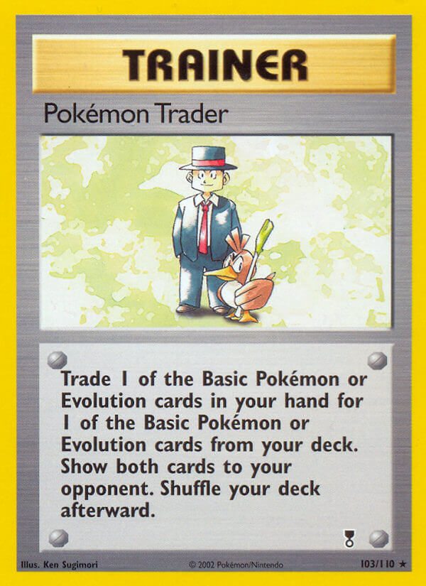 Pokémon Trader 103/110 Non-Holo Rare - MissingNo.