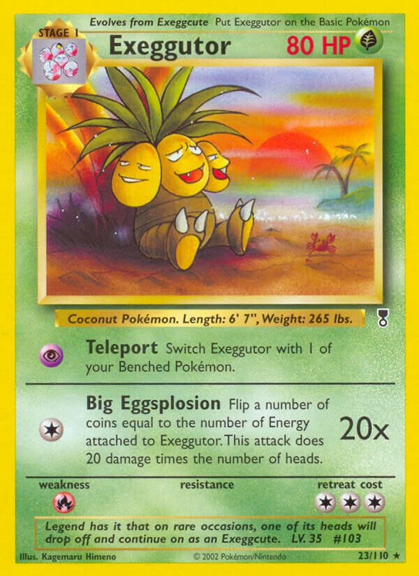 Exeggutor 23/110 Non-Holo Rare - MissingNo.