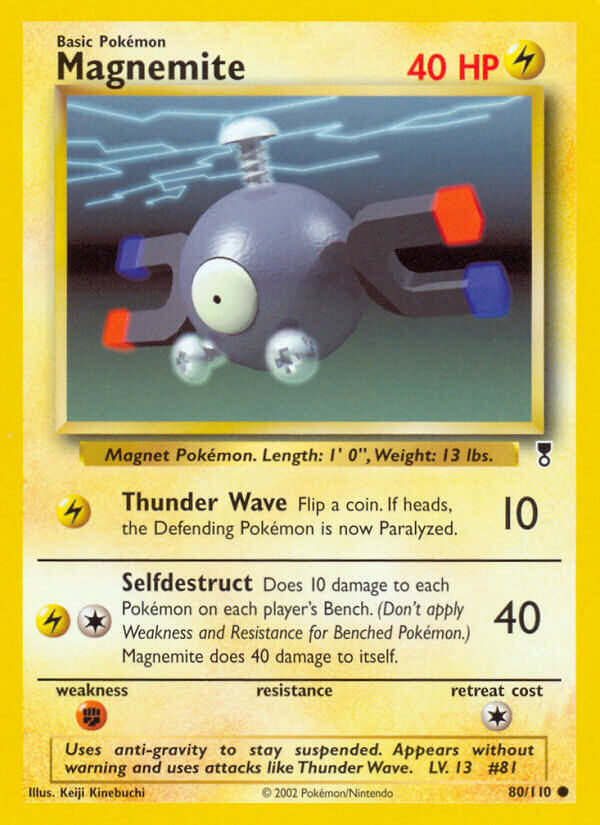 Magnemite 80/110 Common - MissingNo.