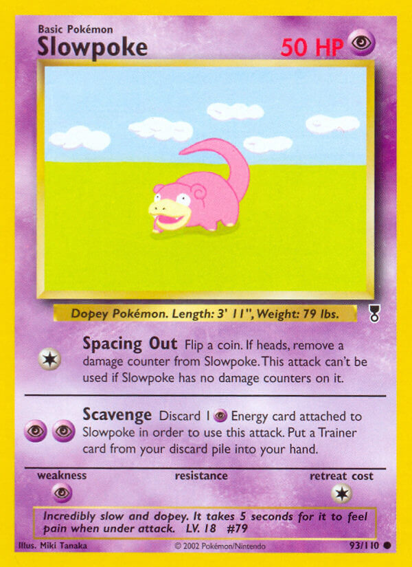 Slowpoke 93/110 Reverse Common - MissingNo.