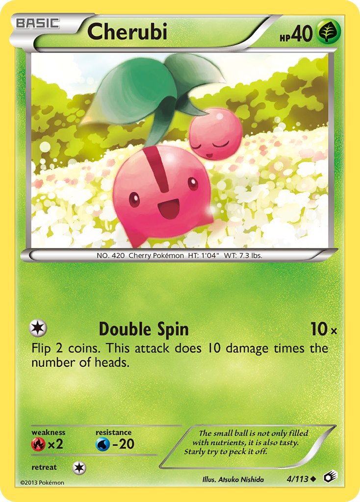 Cherubi 4/113 Reverse Uncommon - MissingNo.