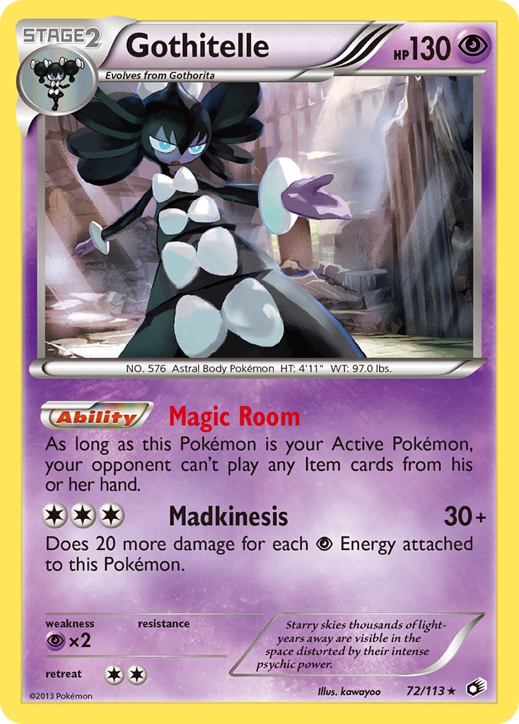 Gothitelle 72/113 Holo Rare - MissingNo.