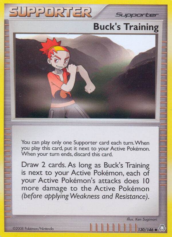 Buck's Training 130/146 Prerelease Stamp Promo - MissingNo.