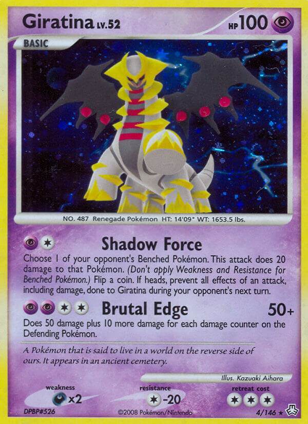 Giratina 4/146 Holo Rare - MissingNo.