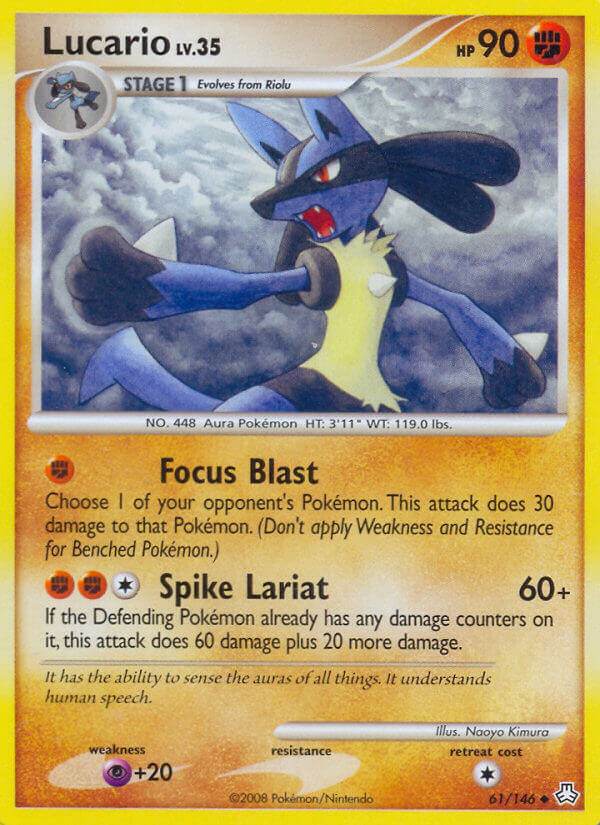 Lucario 61/146 Uncommon - MissingNo.