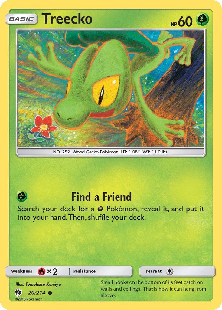 Treecko 20/214 Reverse Common - MissingNo.
