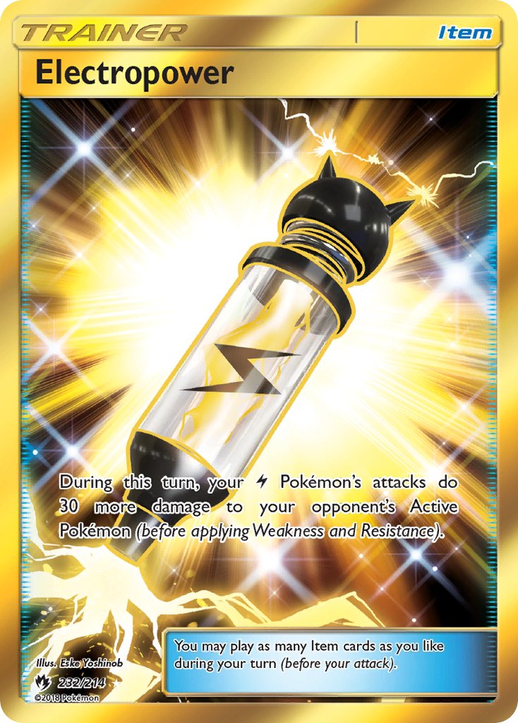 Electropower 232/214 Gold Secret Rare - MissingNo.