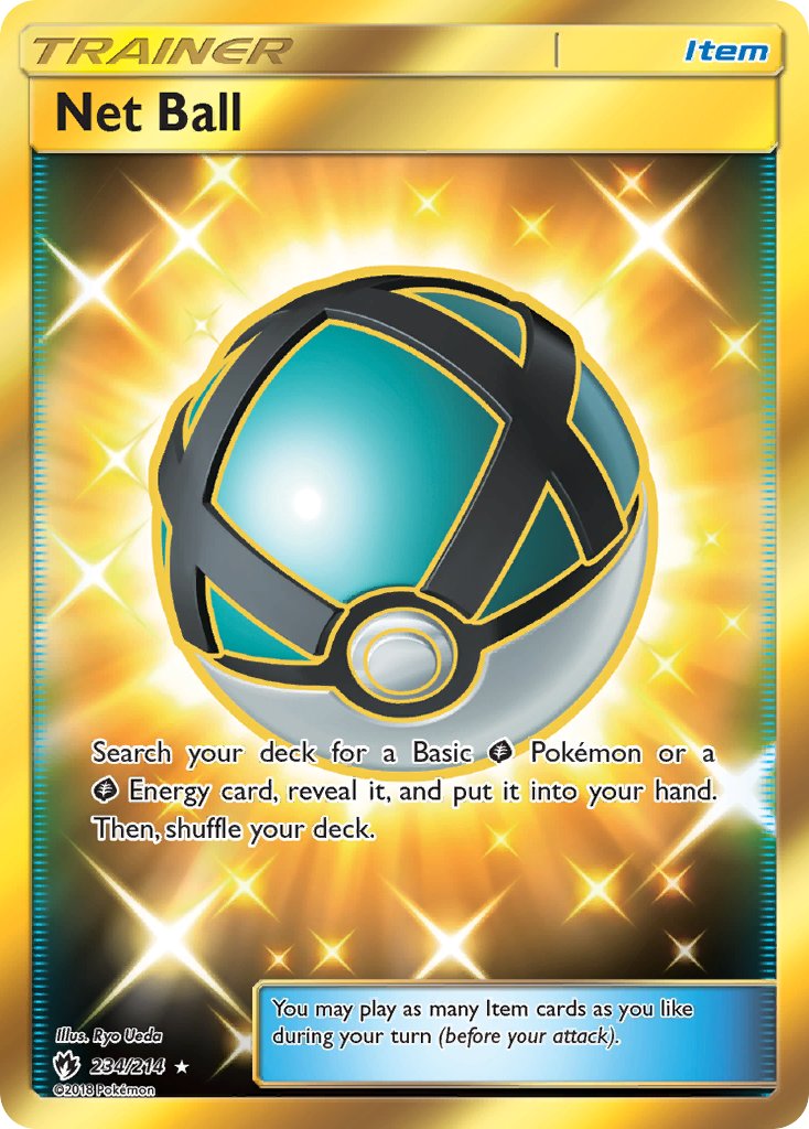 Net Ball 234/214 Gold Secret Rare - MissingNo.