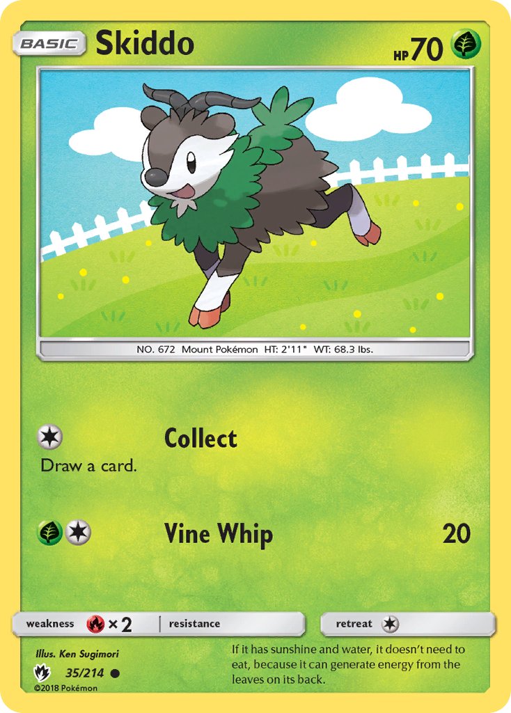 Skiddo 35/214 Reverse Common - MissingNo.
