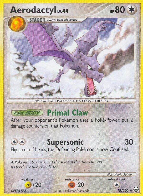 Aerodactyl 15/100 Non-Holo Rare - MissingNo.