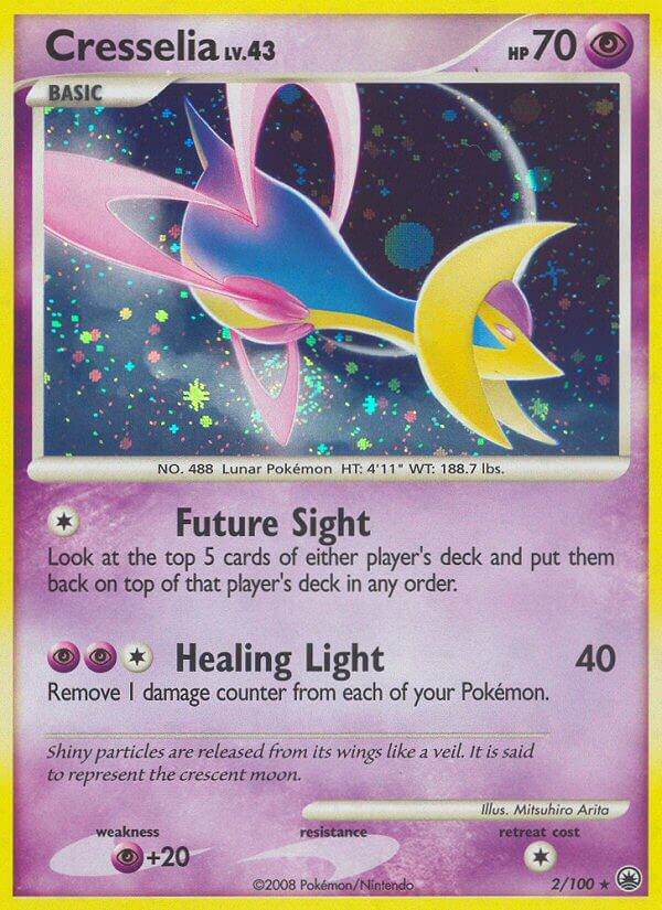 Cresselia 2/100 Reverse Rare - MissingNo.