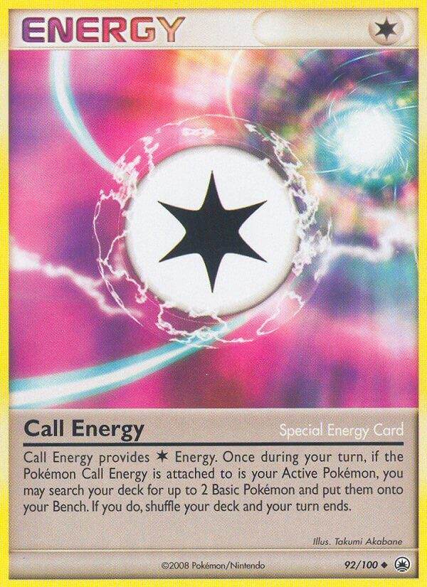 Call Energy 92/100 Play! Pokémon Promo Player Rewards (2010-2011) - MissingNo.