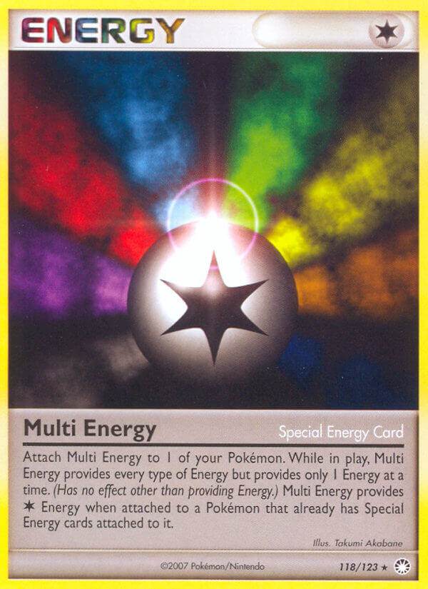 Multi Energy 118/123 Non-Holo Rare - MissingNo.