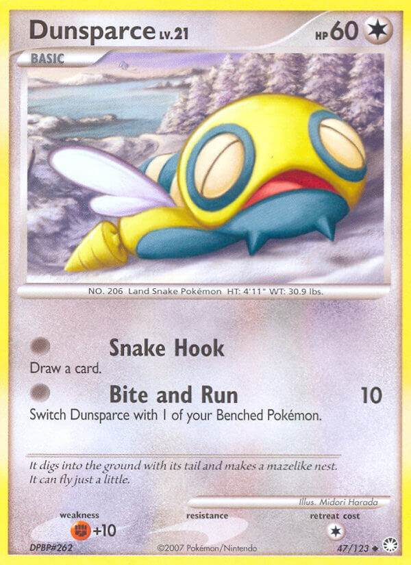 Dunsparce 47/123 Reverse Uncommon - MissingNo.