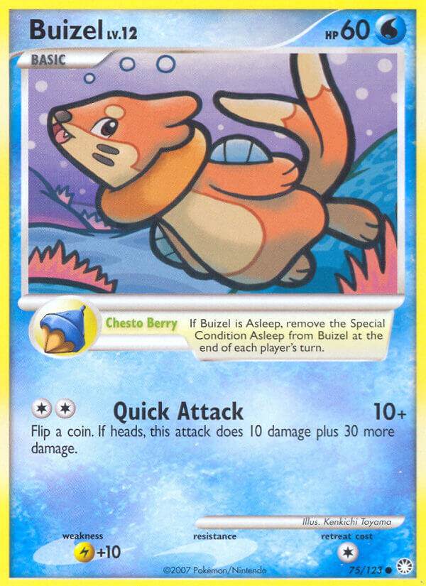 Buizel 75/123 Reverse Common - MissingNo.