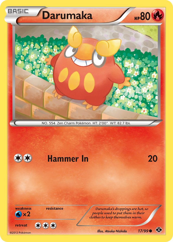 Darumaka 17/99 Reverse Common - MissingNo.