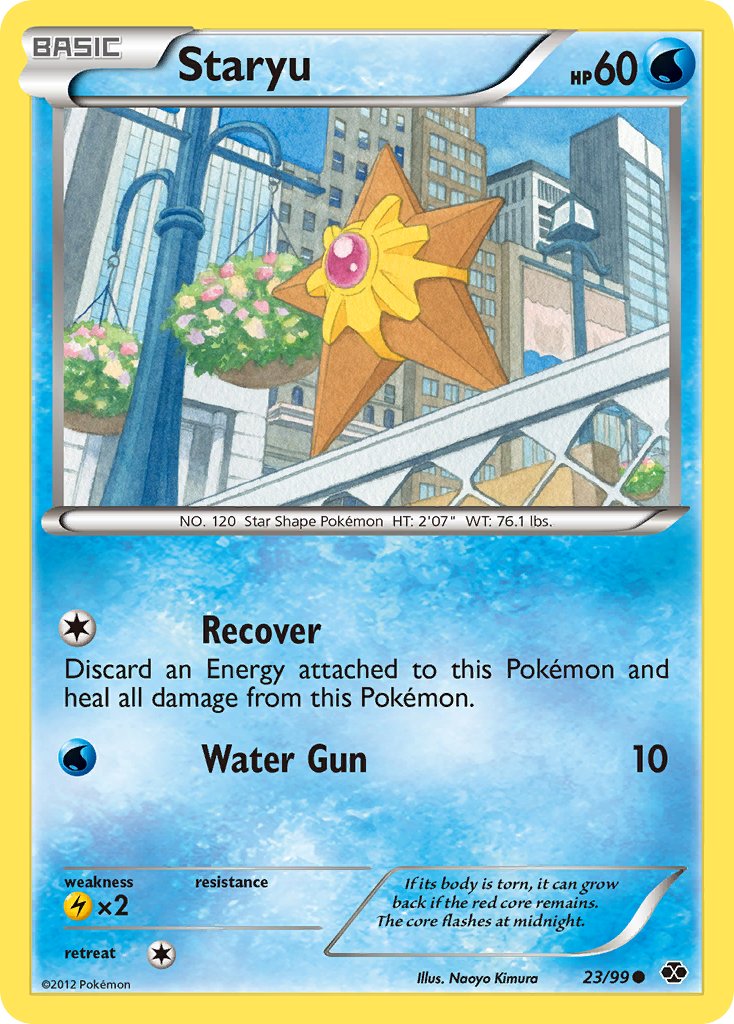 Staryu 23/99 Reverse Common - MissingNo.